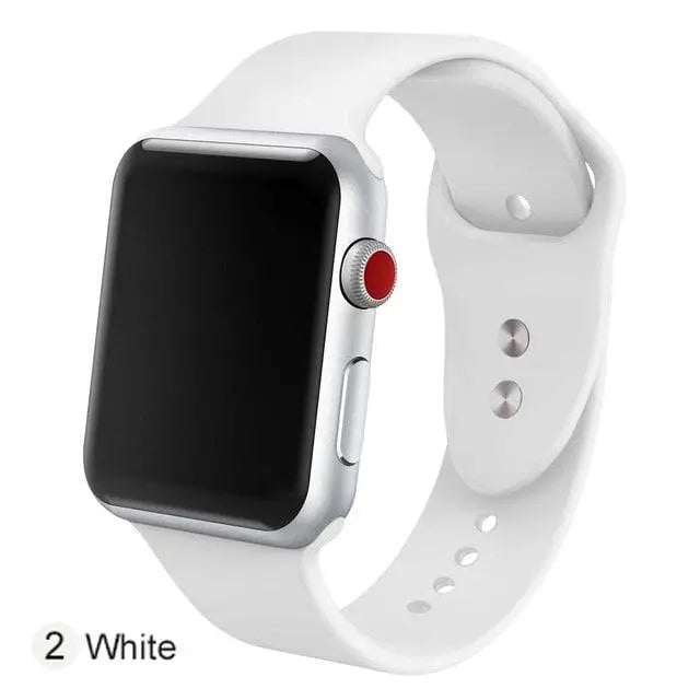 Pinnacle Sport Fitness Silicone Apple Watch Band - Pinnacle Luxuries
