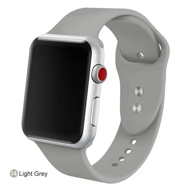 Pinnacle Sport Fitness Silicone Apple Watch Band - Pinnacle Luxuries