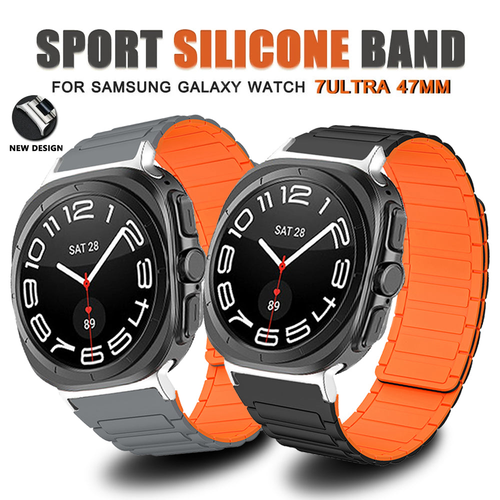 FlexGuard Premium Silicone Magnetic Band for Samsung Galaxy Watch Ultra