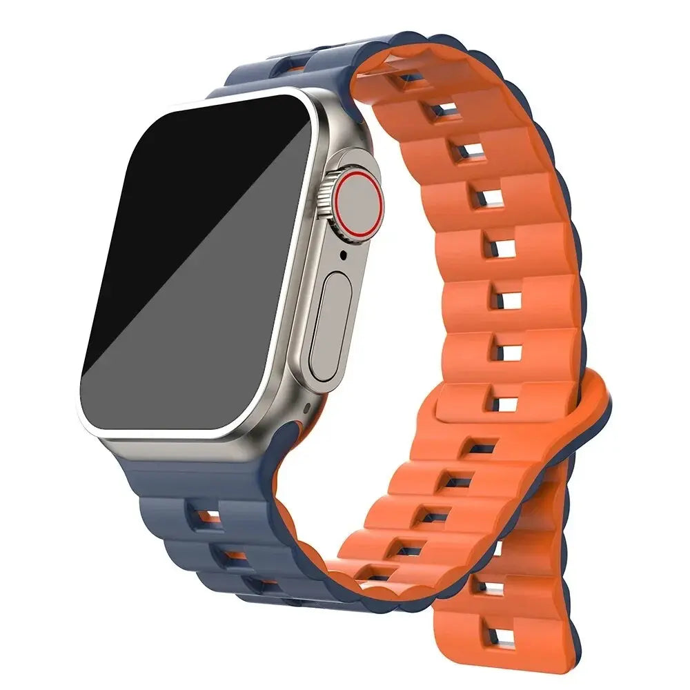 Supreme Silicone Magnetic Band for Apple Watch Series 9 & Ultra 2 - Pinnacle Luxuries