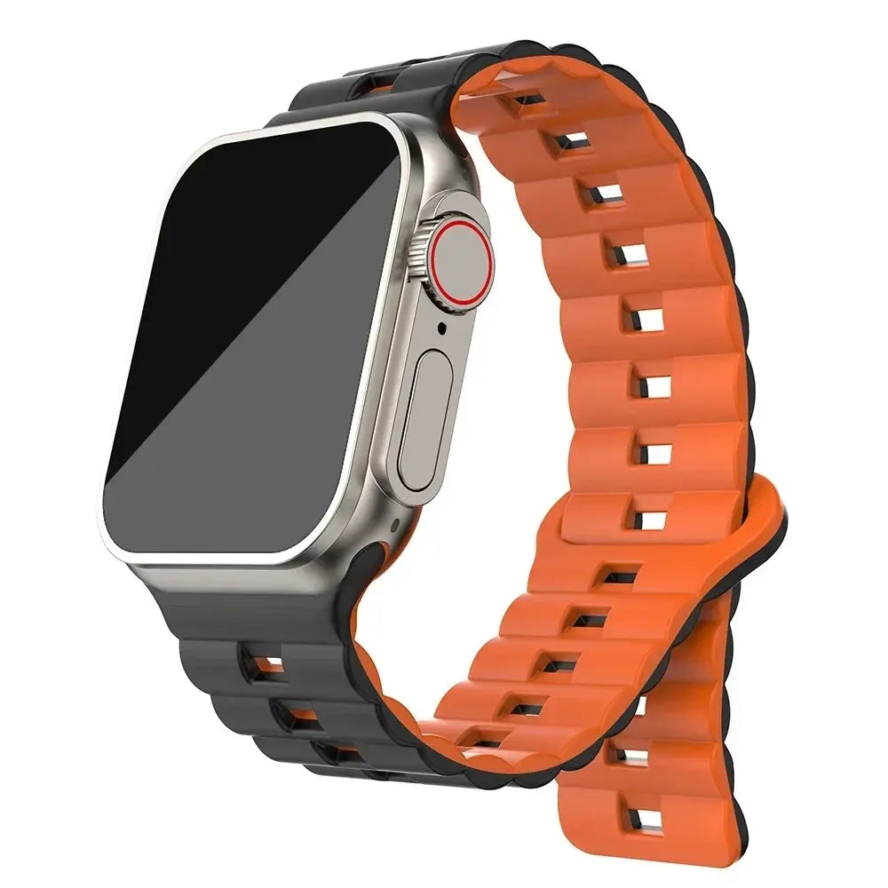 Supreme Silicone Magnetic Band for Apple Watch Series 9 & Ultra 2 - Pinnacle Luxuries