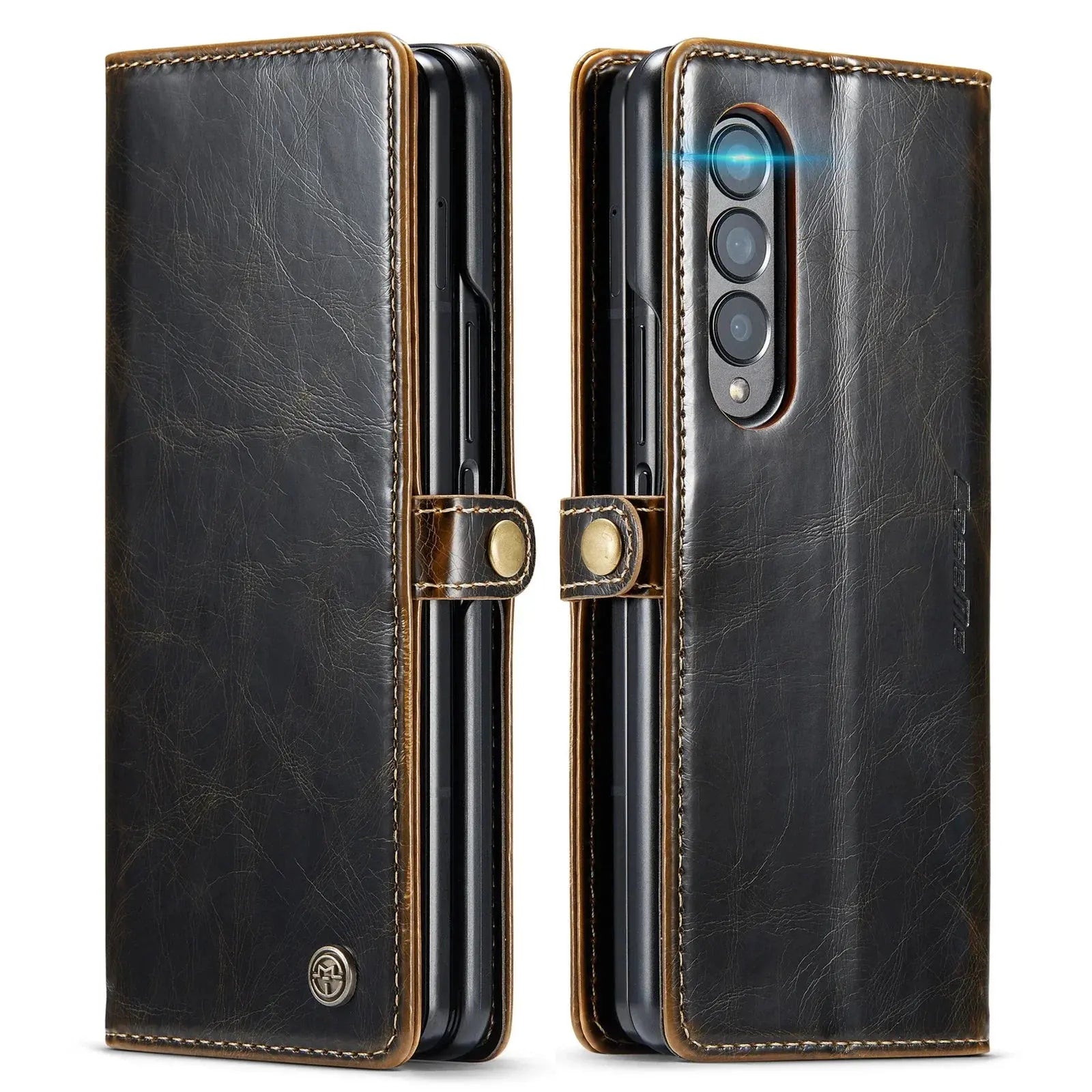 Premium Leather Wallet Case for Samsung Galaxy Z Fold 6
