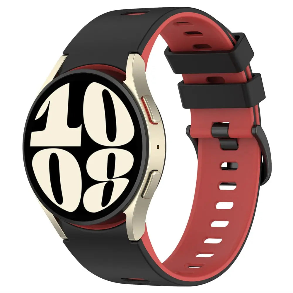Strap For Samsung Galaxy Watch 6 5 4 44mm 40mm/6 4 classic 43mm 47mm 46mm 42mm wristband Silicone Band Galaxy Watch 5 pro 45mm Pinnacle Luxuries