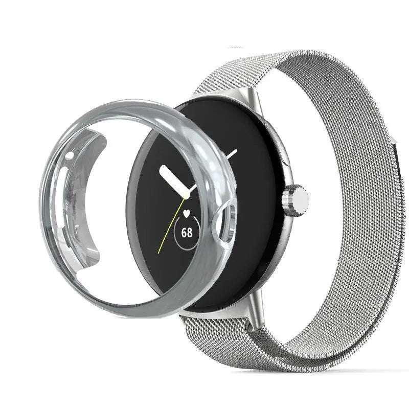 Pinnacle Premium Stainless Steel Band And Case For Google Pixel Watch - Pinnacle Luxuries
