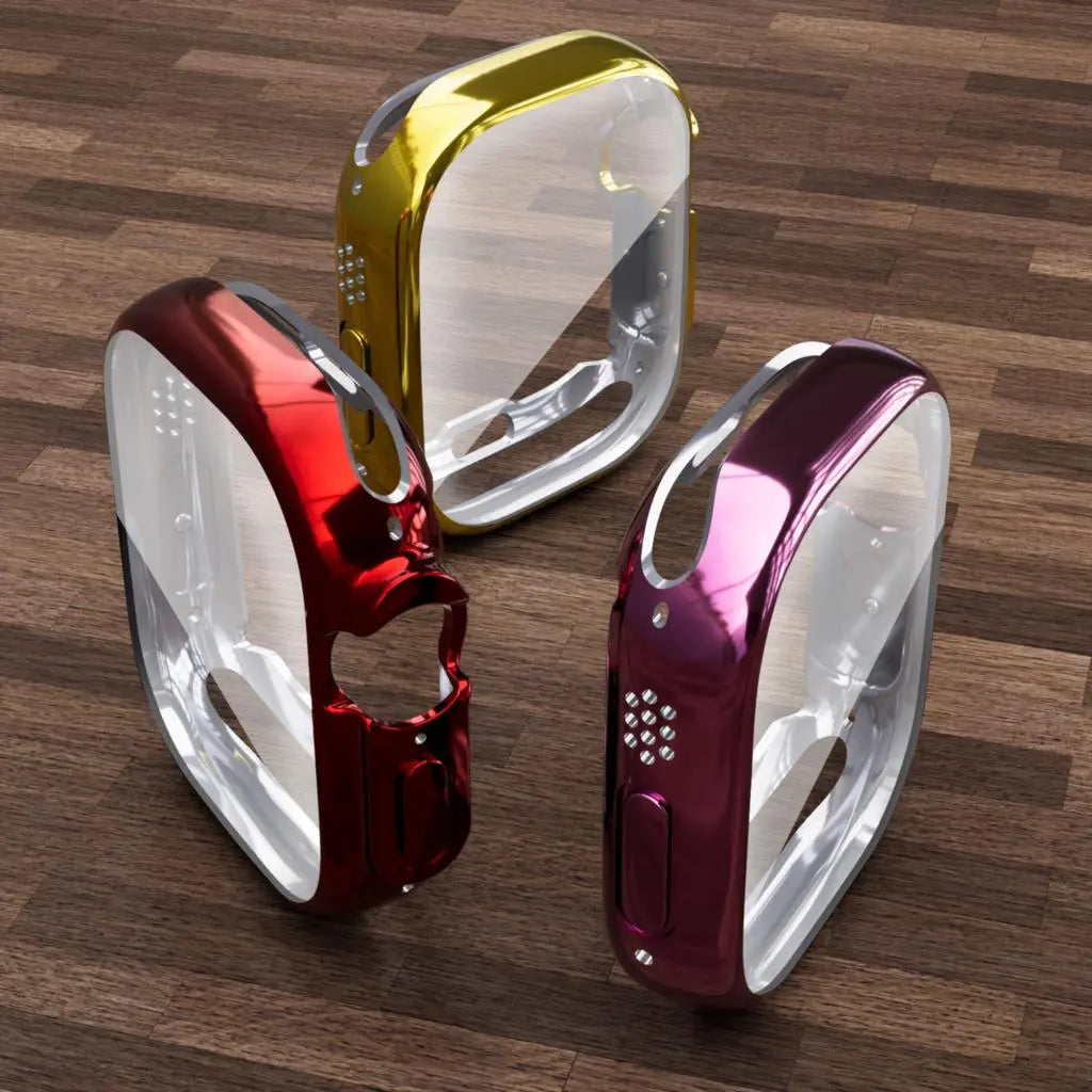 Pinnacle Custom Soft TPU Case For Apple Watch Ultra 49mm Screen Protector - Pinnacle Luxuries