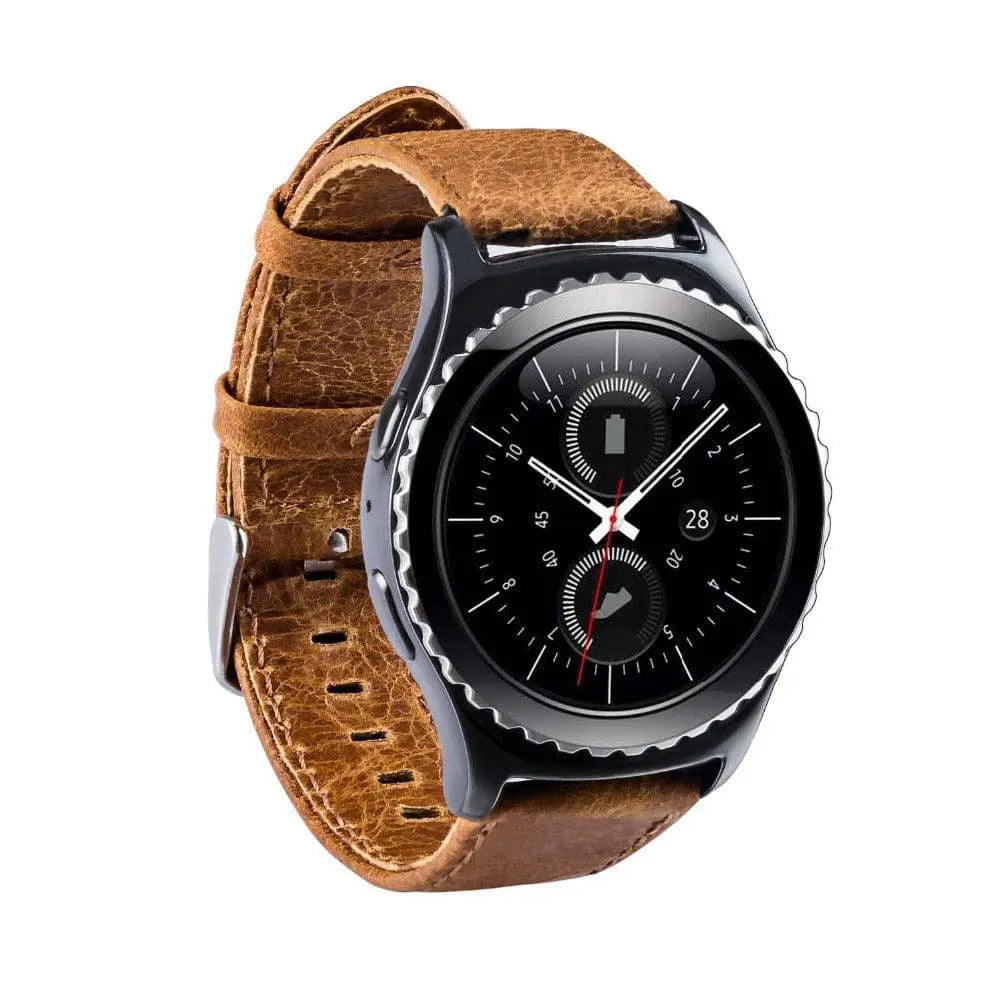 Samsung Gear 3 Watch Genuine Leather Vintage Band - Pinnacle Luxuries