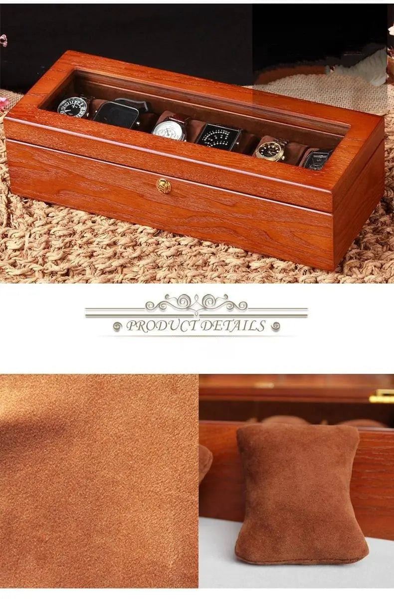 Vintage Wooden Collectors Case - Pinnacle Luxuries