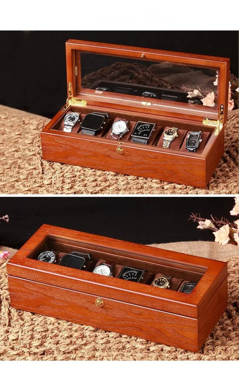 Vintage Wooden Collectors Case - Pinnacle Luxuries